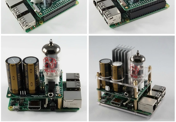 Pi 2 Design 503HTA: триодный усилитель для наушников и ЦАП, работающий в тандеме с Raspberry Pi